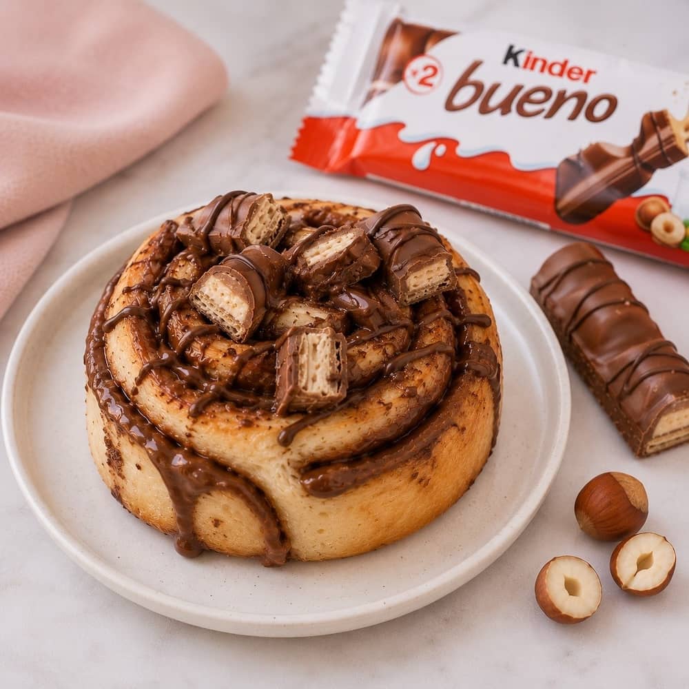 Cinnamon Roll Kinder Bueno