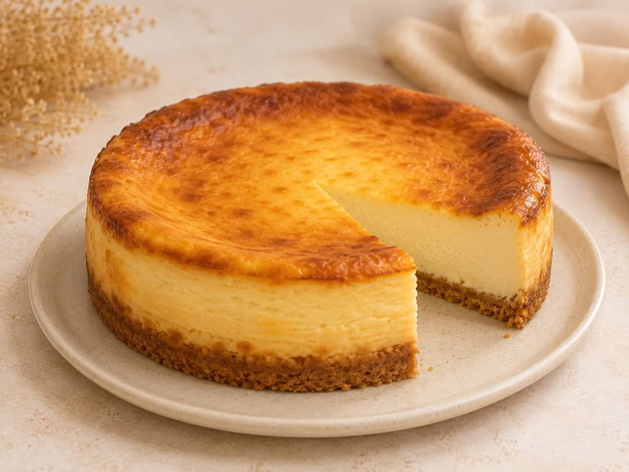 Tarta de Queso al Horno